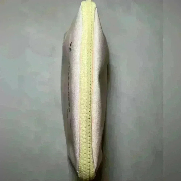 Marc Jacobs Fragrances Pink Yellow Cosmetics Pouch Clutch Bag NIB Bee Butterfly - Picture 4 of 4